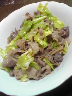 春キャベツの豚肉みそ炒め和え-レシピのメイン写真
