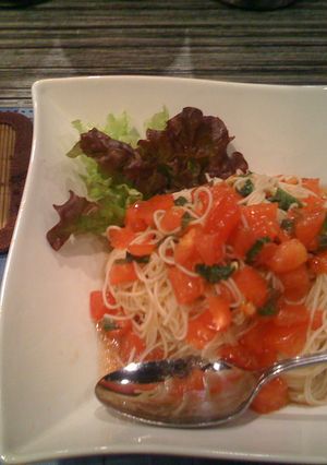 とまとそうめんサラダ-レシピのメイン写真
