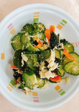 きゅうりなます☆給食メニュー-レシピのメイン写真