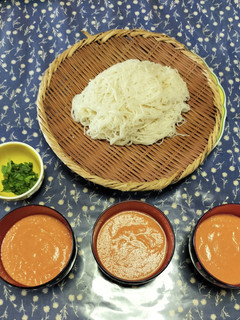 トマトとセロリのガスパチョそうめん-レシピのメイン写真