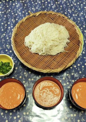 トマトとセロリのガスパチョそうめん-レシピのメイン写真