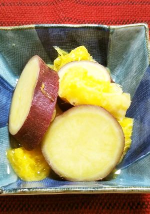 さつまいもの柑橘煮-レシピのメイン写真