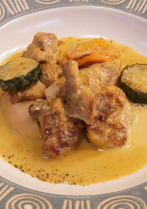 鶏もも肉のオーツミルク煮-レシピのメイン写真