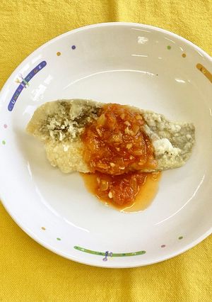 ホキのサルサソース-レシピのメイン写真