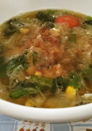 サバ缶と野菜のスープ-レシピのメイン写真