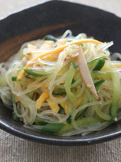 【もろみ酢】春雨サラダ-レシピのメイン写真