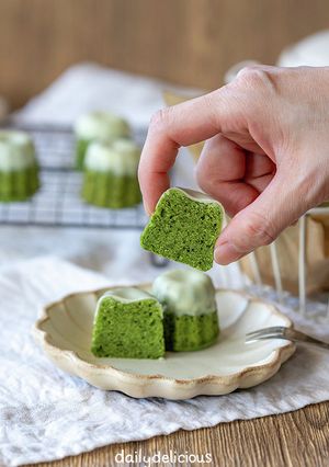 ミニ抹茶ケーキ-レシピのメイン写真