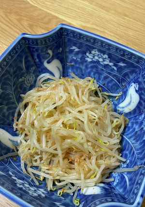 簡単♩胡麻油香る茹でもやし-レシピのメイン写真