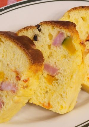 かぼちゃとトマトのケークサレ-レシピのメイン写真