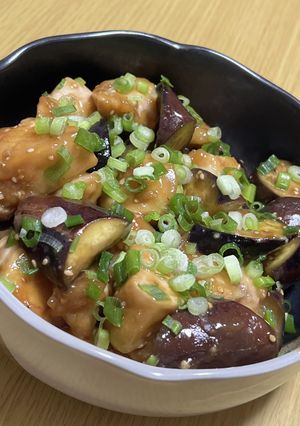 むね肉と茄子の照り焼き-レシピのメイン写真
