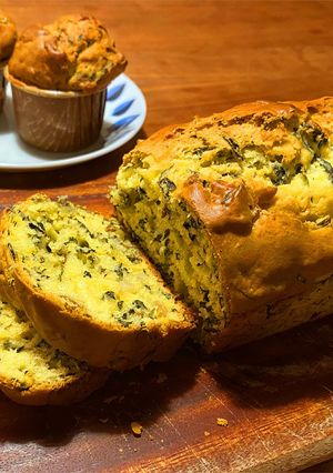 たんぽぽの葉っぱのHMケークサレ-レシピのメイン写真
