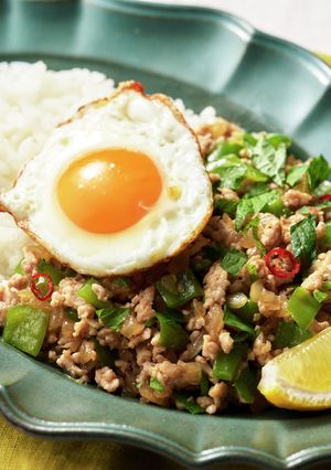 自宅にある調味料で！和風ガパオライス-レシピのメイン写真