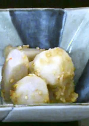 里芋の胡麻生姜醤油和え-レシピのメイン写真