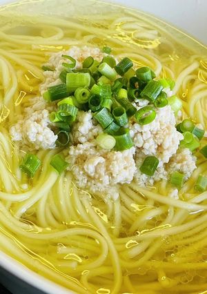 鶏油の鶏清湯のラーメン-レシピのメイン写真
