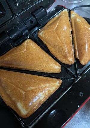 ホットサンドメーカーで100%米粉パン-レシピのメイン写真