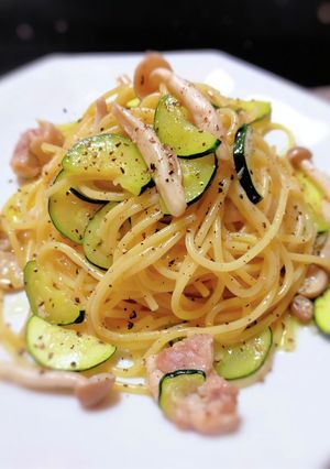 チキンとズッキーニのレモン風味パスタ-レシピのメイン写真