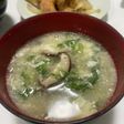 しいたけと水菜の中華スープ