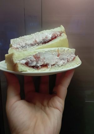 甘さ控えめ!クリームサンド-レシピのメイン写真