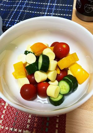 さっぱり夏の味！！夏野菜のピクルス風！！-レシピのメイン写真