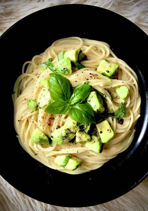 アボカド&ハーブの豆乳ソース冷製パスタ-レシピのメイン写真
