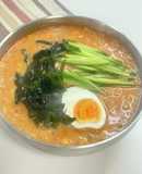 簡単♪旨い♪麻婆豆腐の素で冷やし担々麺
