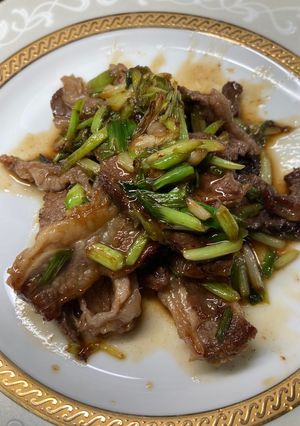 焼肉ネギ炒め　325-レシピのメイン写真