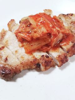 豚ロース揚げ焼きキムチ-レシピのメイン写真