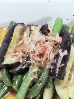 茄子といんげんの焼きびたし-レシピのメイン写真
