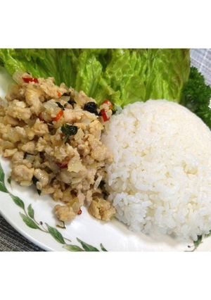 鶏ひき肉サラダ！ラープ・ガイ★動画あり★-レシピのメイン写真