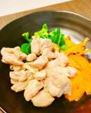 簡単！ぷりぷり緑黄色野菜チキン