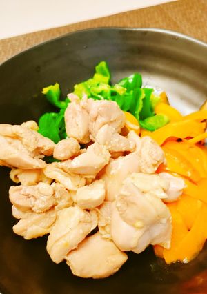 簡単！ぷりぷり緑黄色野菜チキン-レシピのメイン写真