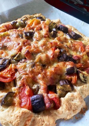 ホットケーキミックスでピザ-レシピのメイン写真