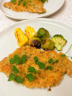卵なし♪とんかつ用の肉でミラノ風カツレツ-レシピのメイン写真