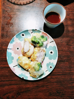 ♡♡野菜&鶏照り焼きの彩り生春巻き♡♡-レシピのメイン写真