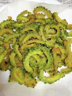 ゴーヤの唐揚げ-レシピのメイン写真