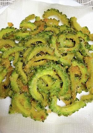ゴーヤの唐揚げ-レシピのメイン写真