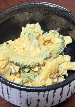 ゴーヤの卵サラダ-レシピのメイン写真