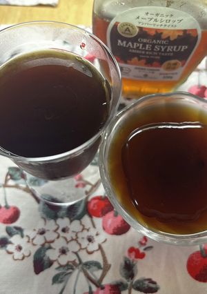 メープルカフェインレスコーヒーゼリー-レシピのメイン写真