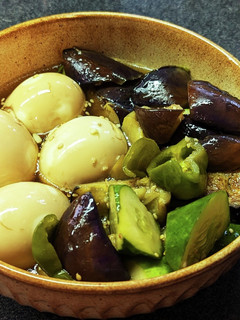 夏野菜大量消費!夏野菜と卵のさっぱり漬け-レシピのメイン写真