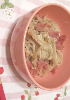 ✿えのきとベーコンのレンジ蒸し✿-レシピのメイン写真