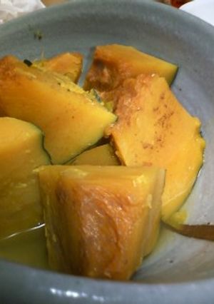 超簡単！調味料は１つ♪かぼちゃの煮物-レシピのメイン写真