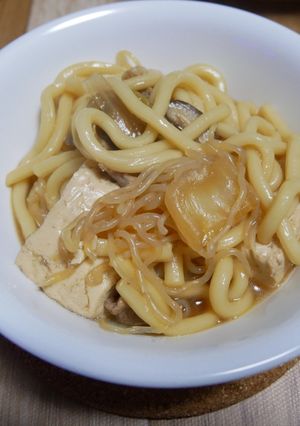 不器用豚好き残りでうどん好き-レシピのメイン写真