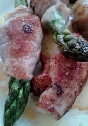 簡単★アスパラの豚肉チーズ巻き!-レシピのメイン写真