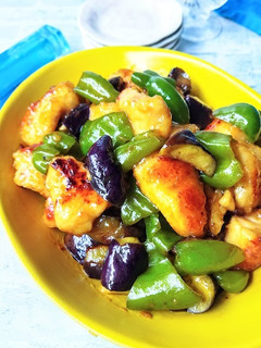 塩麹鶏むね肉と夏野菜のコクうま炒め-レシピのメイン写真