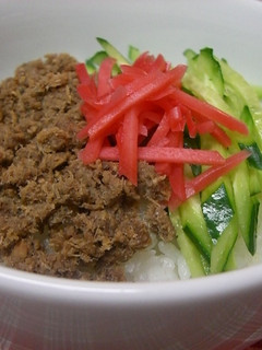 簡単激ウマ!鯖缶でおぼろ(丼)お弁当にも-レシピのメイン写真