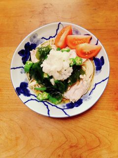 夏野菜の冷やしうどん-レシピのメイン写真