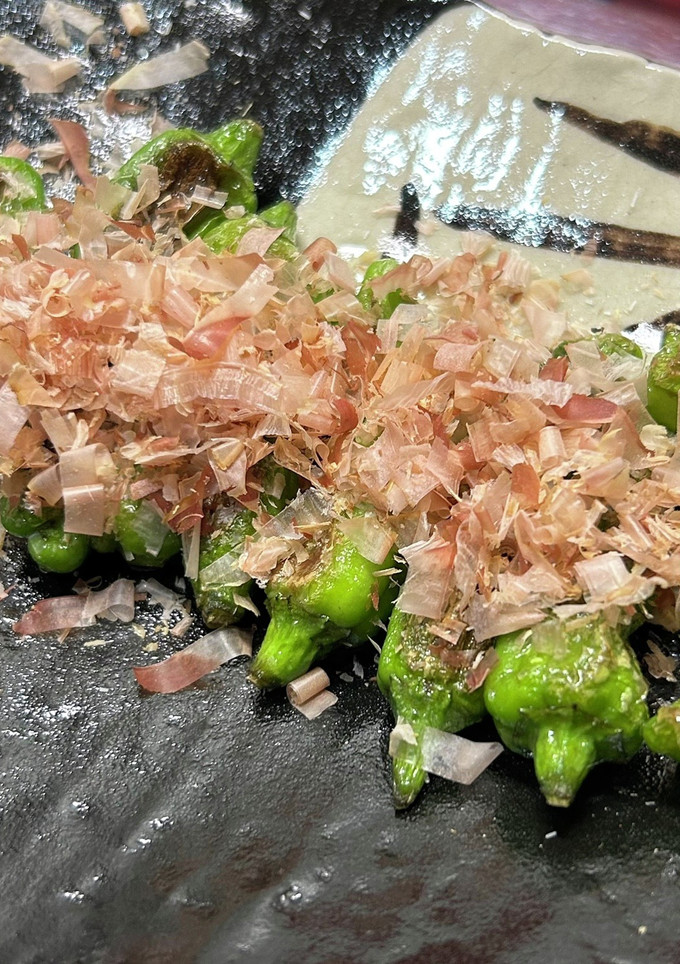 ししとう　塩ごま油炒め-レシピのメイン写真