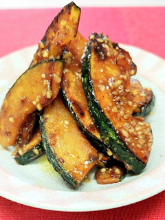 にんにく醤油で♡かぼちゃ焼き-レシピのメイン写真