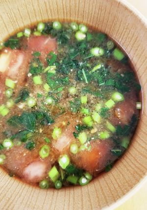 夏野菜の味噌汁-レシピのメイン写真