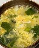 簡単！たまごとわかめの中華スープ